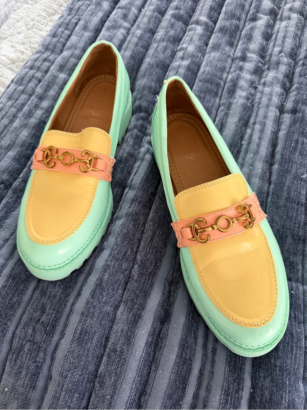 Circus Multicolor Pastel Loafers in size 8.5